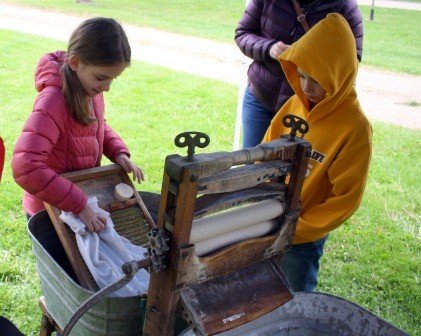 Education Day - Washing Clothes